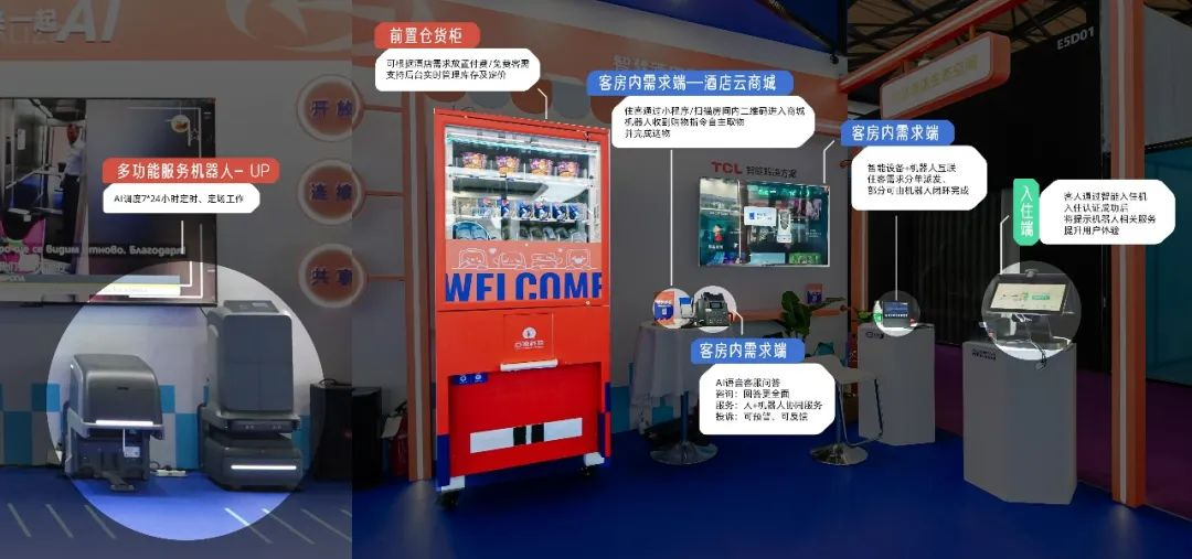 米兰机器人与酒店智能设备互联